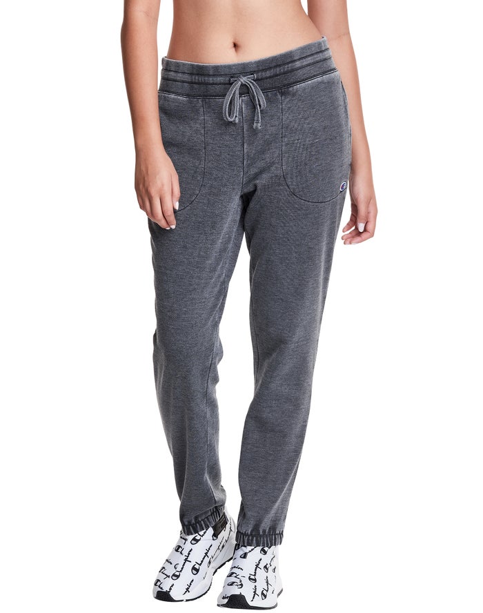 Champion Womens Joggers NZ - Lounge Dark Grey ( 8754-WZJYT )